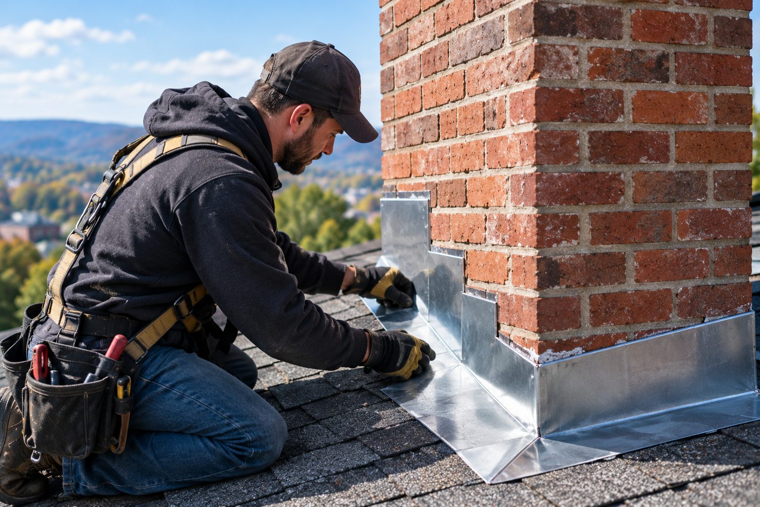 Chimney Flashing Replacement Scranton Chimney Flashing Replacement